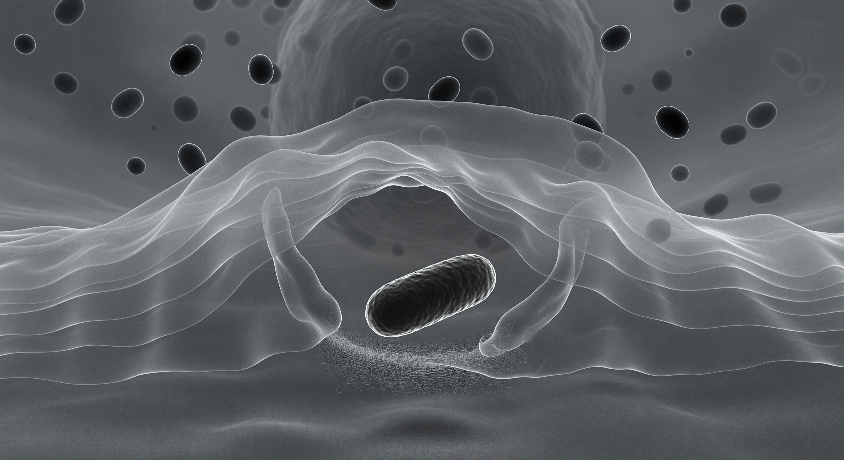 Fagocitosis del macrófago
