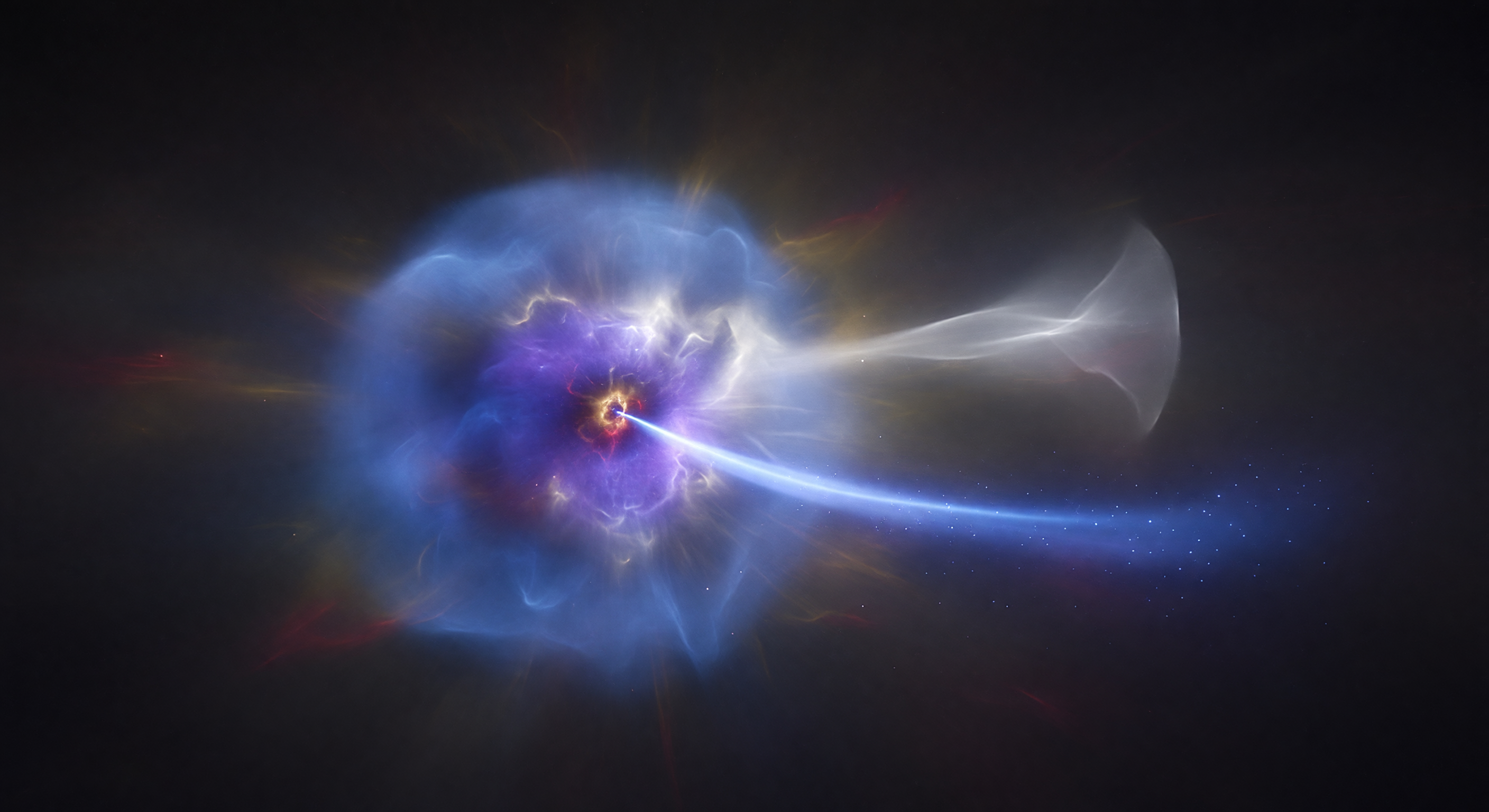 Beta Decay Weak Force Eruption