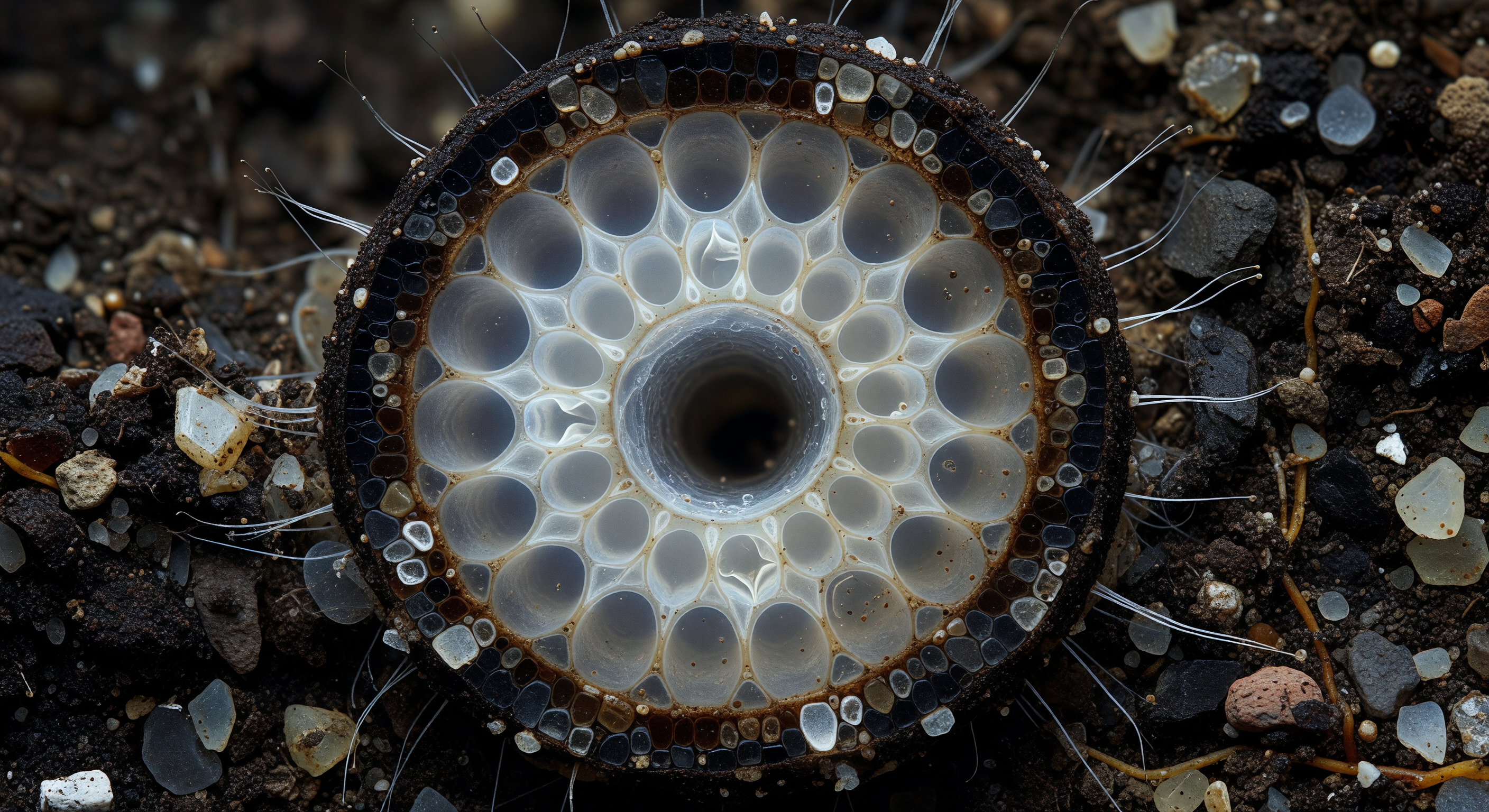 Rhizomorph Cable Cross-Section