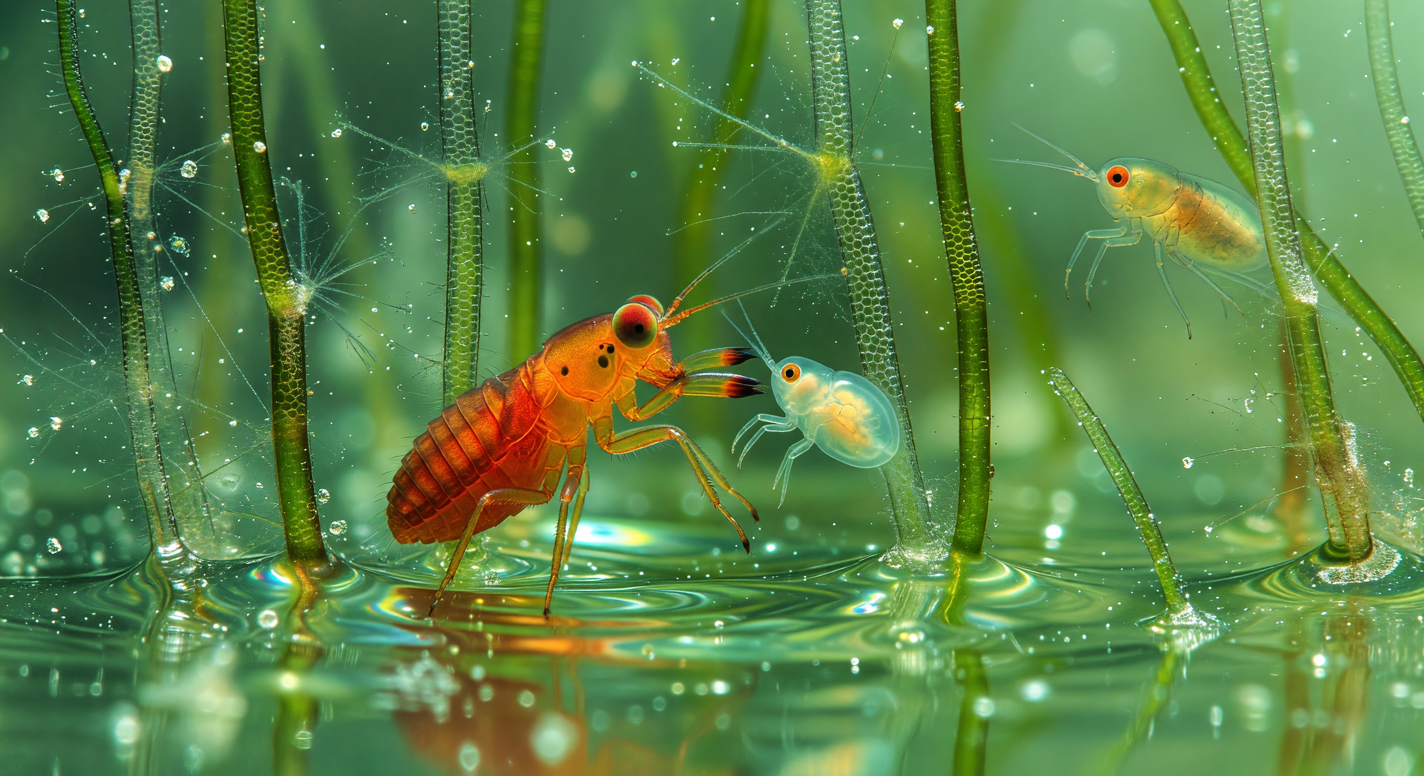 Cyclopoid Strike Among Macrophytes