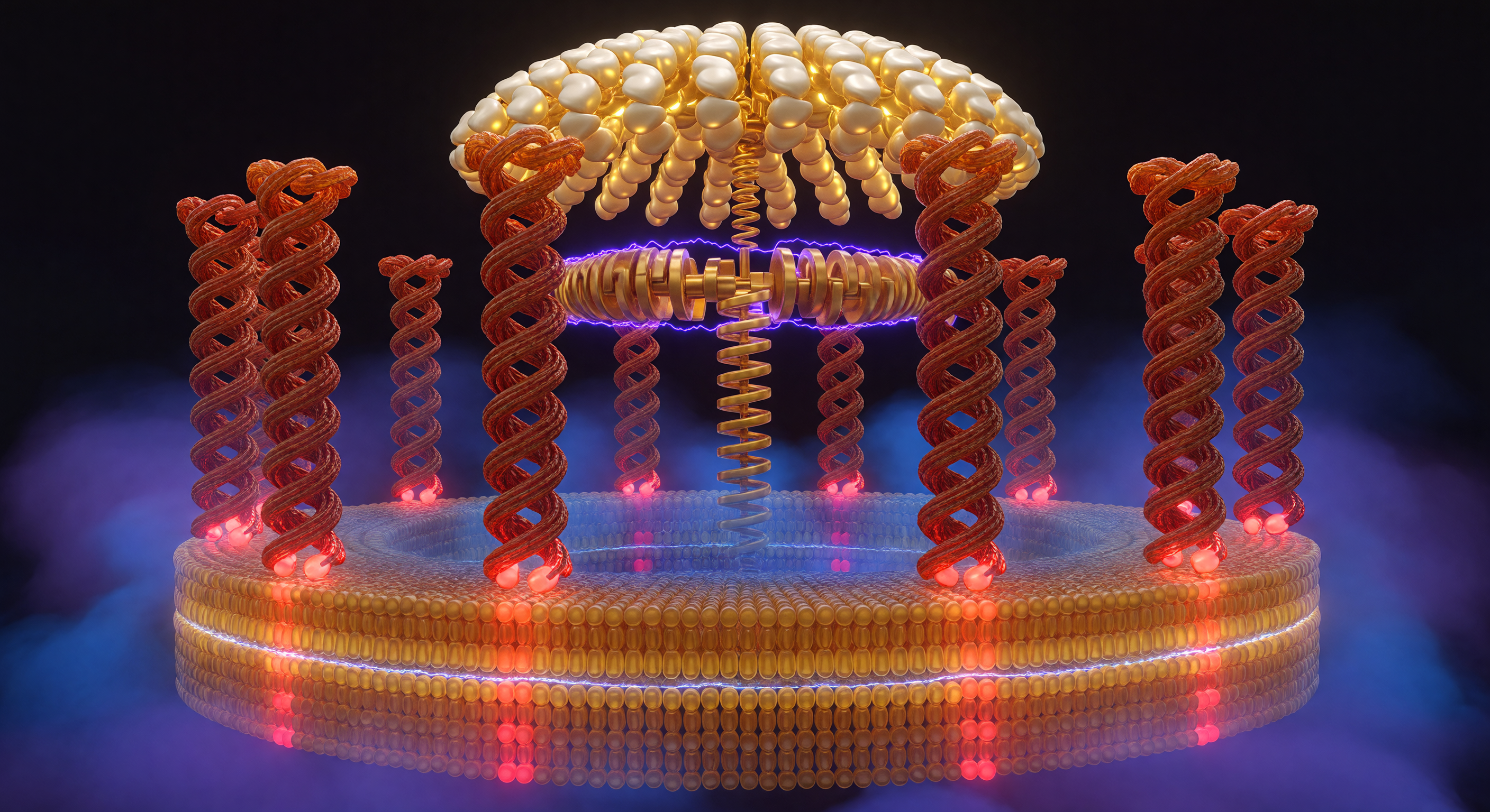ATP Synthase C-Ring Rotor Immersion