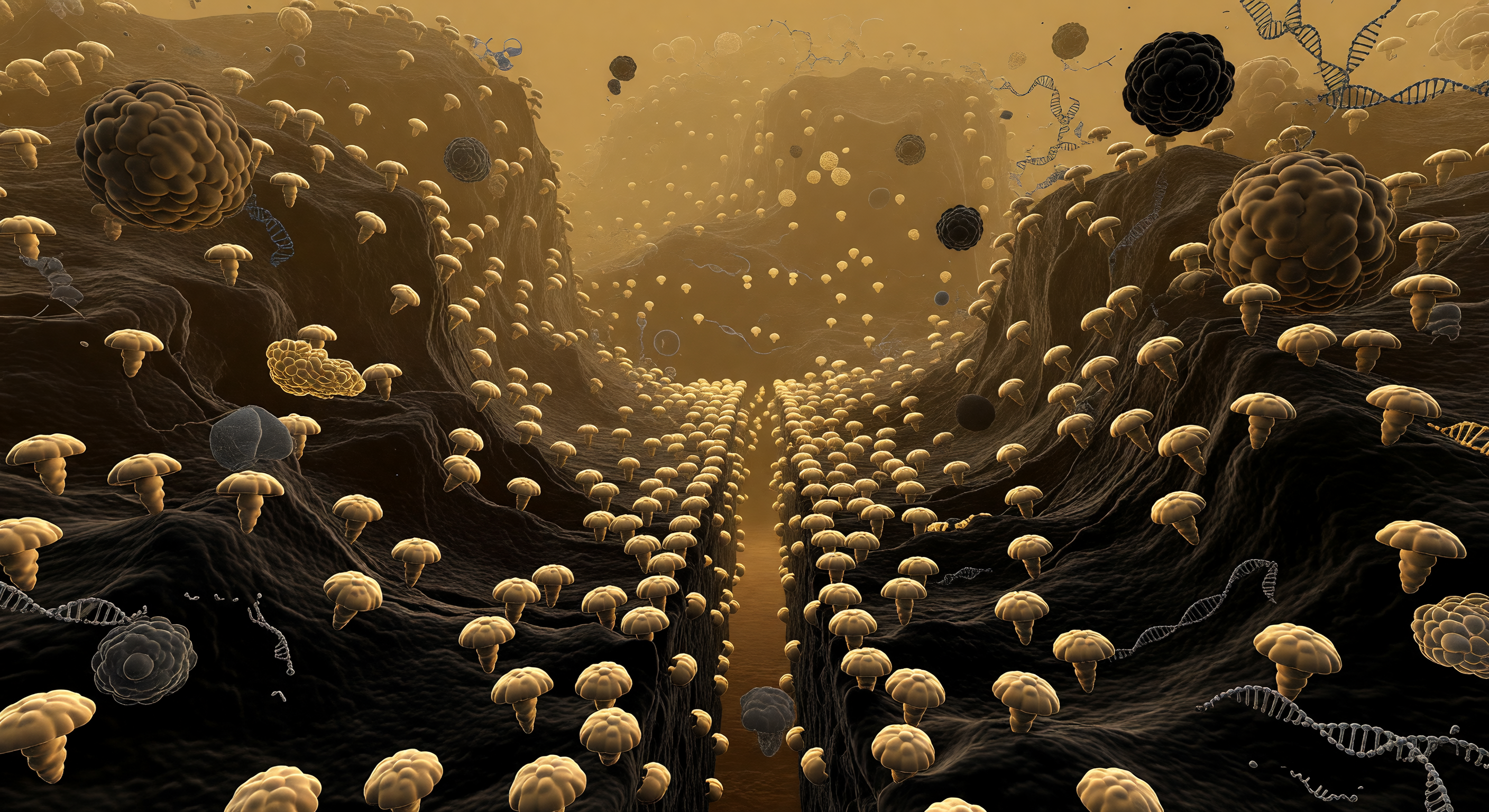 Mitochondrial Cristae Canyon