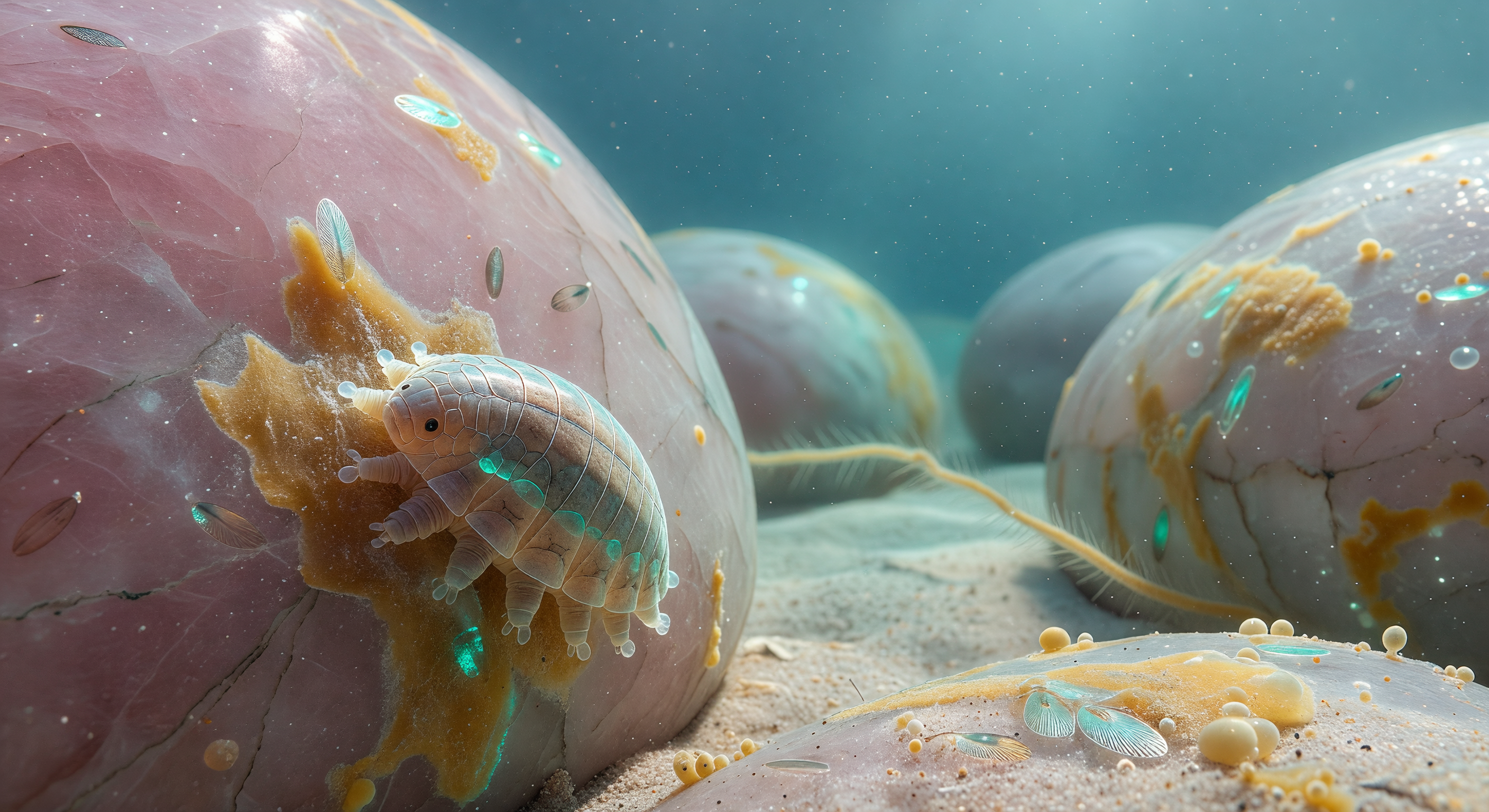 Marine Sand Grain Galaxy