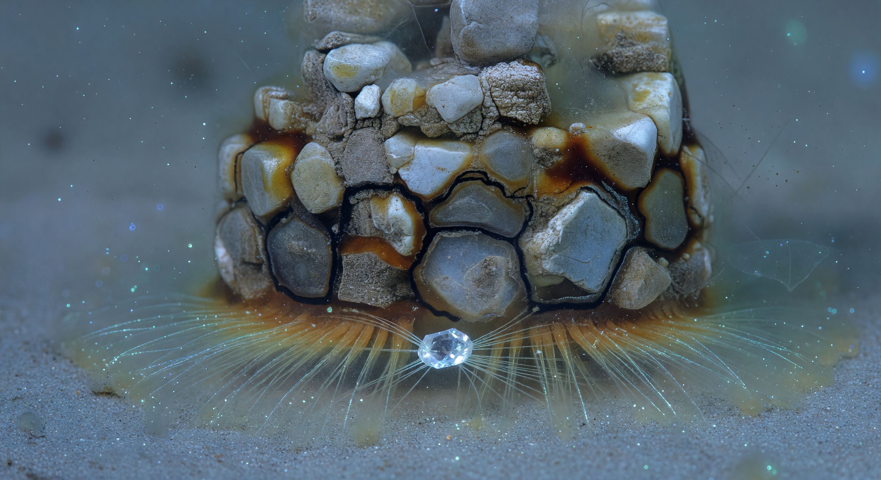 Agglutinated Wall Under Construction