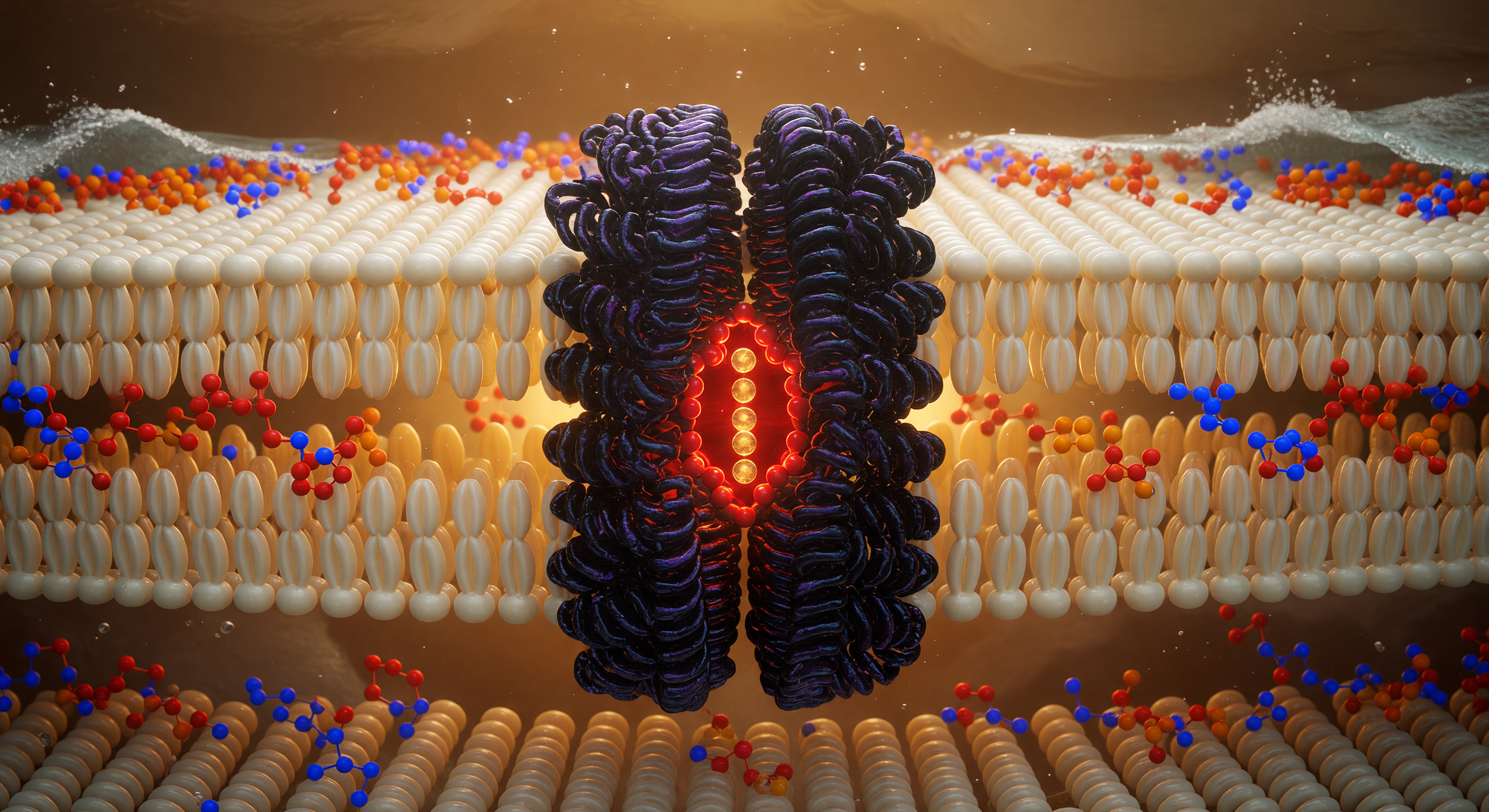 Bilayer Midplane Membrane Channel