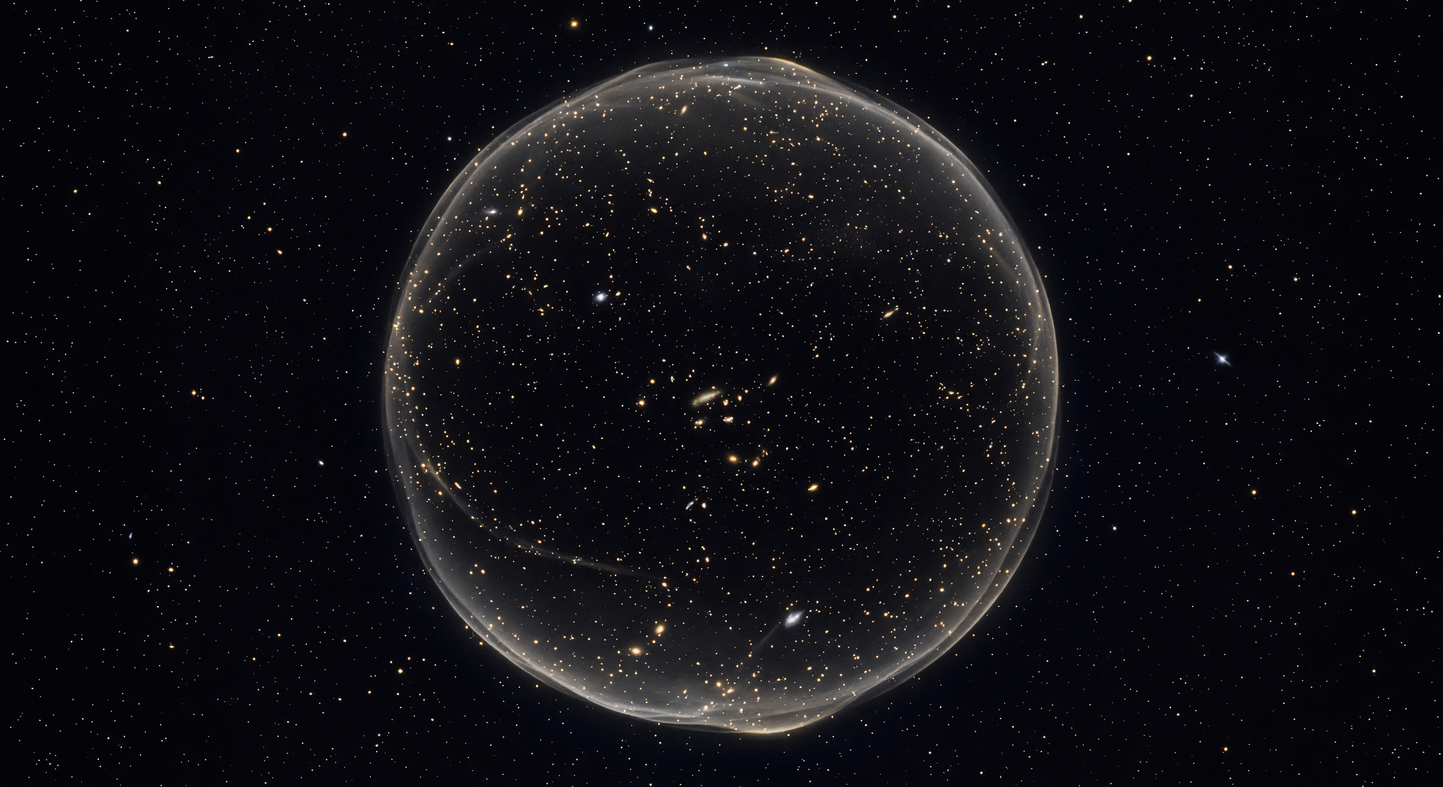 BAO Acoustic Ring, Galaxy Distribution