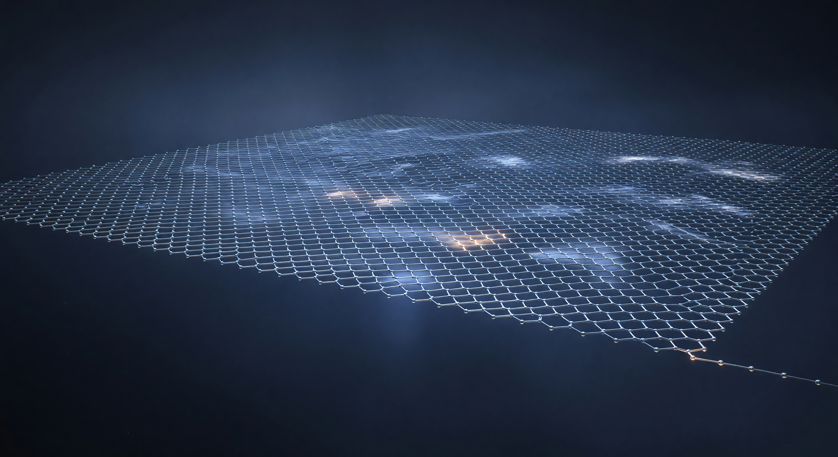 Graphene Atomic Flatland Edge-On