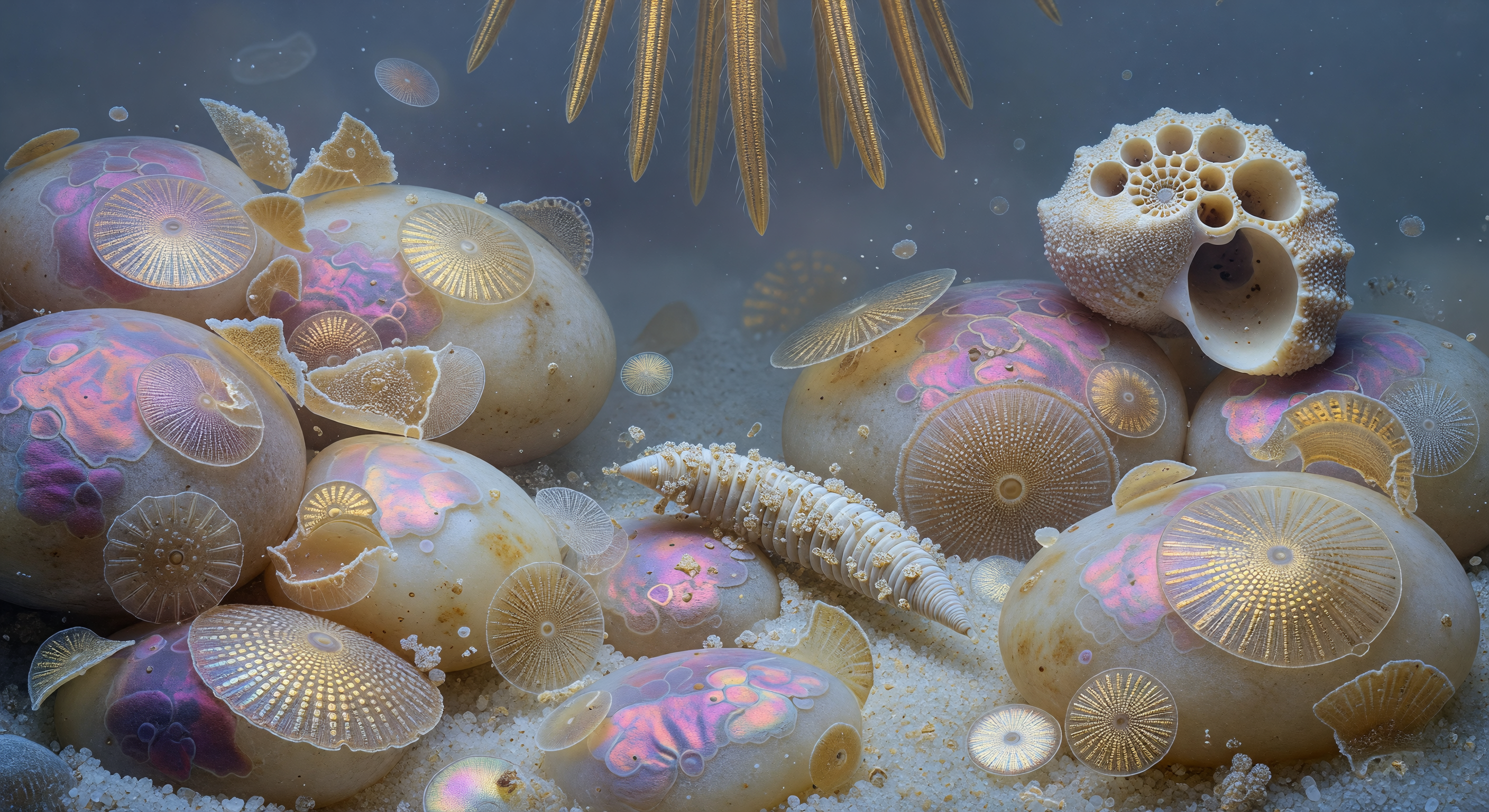 Marine Sediment Diatom City