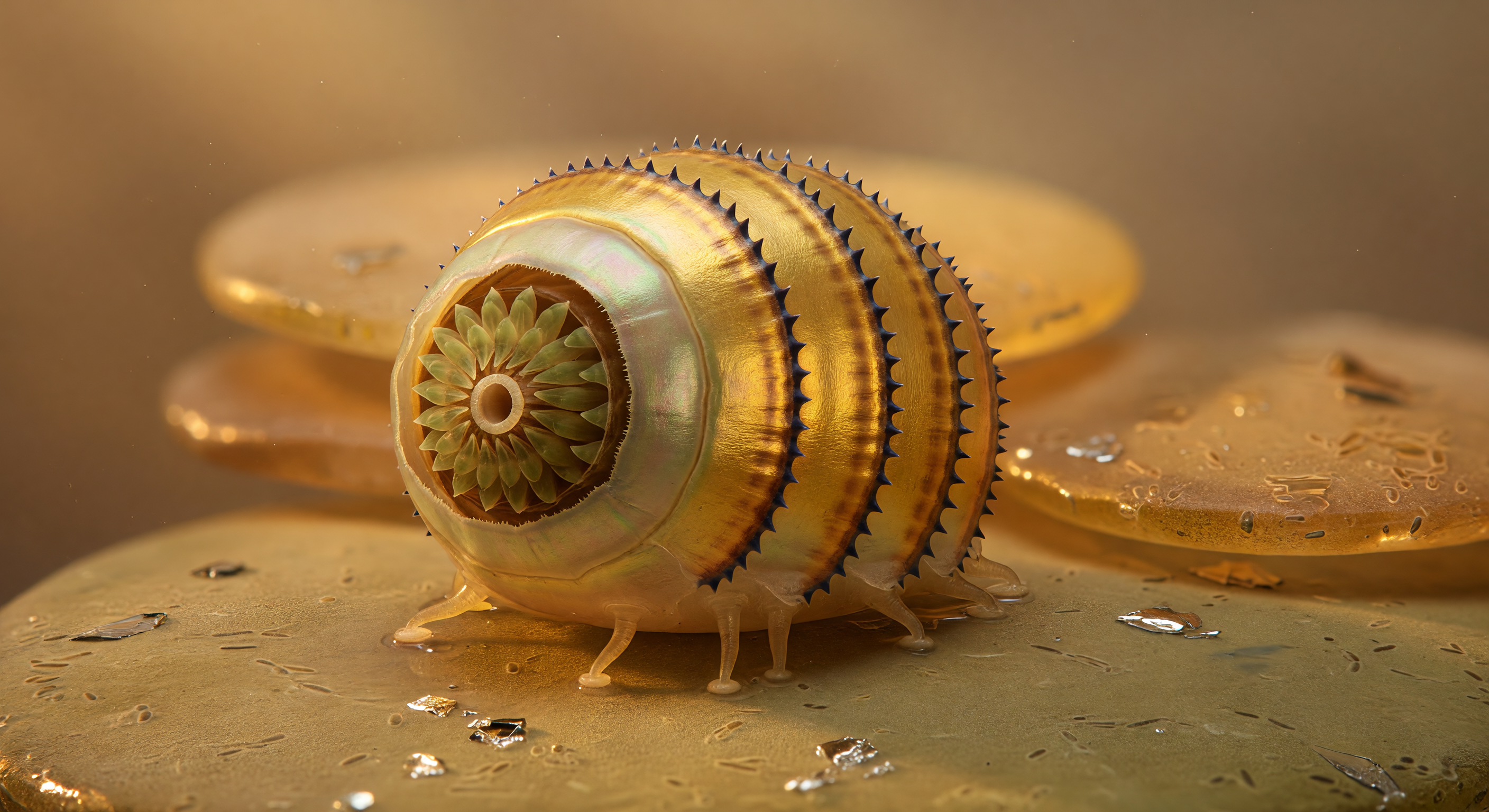 Loricifera Armored Corset Portrait