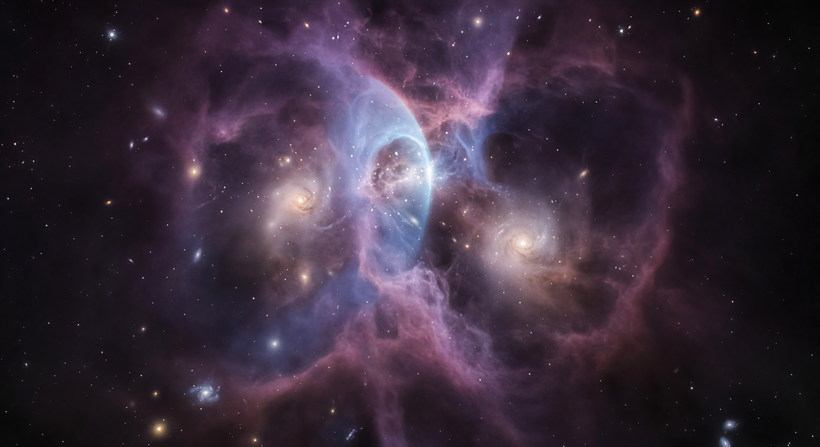 Bullet Cluster Shockwave Collision