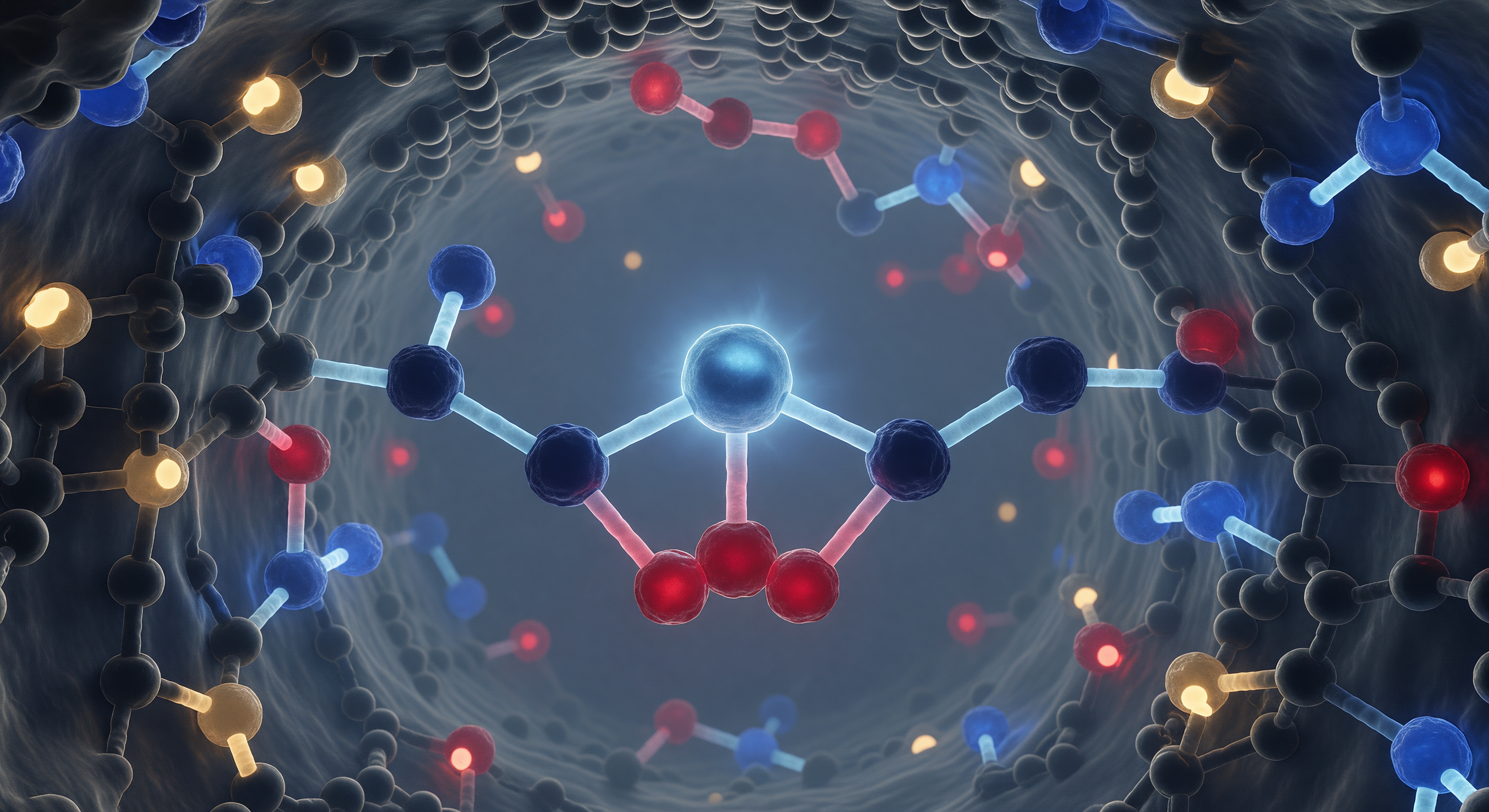 Enzyme Active Site Zinc Coordination Cave