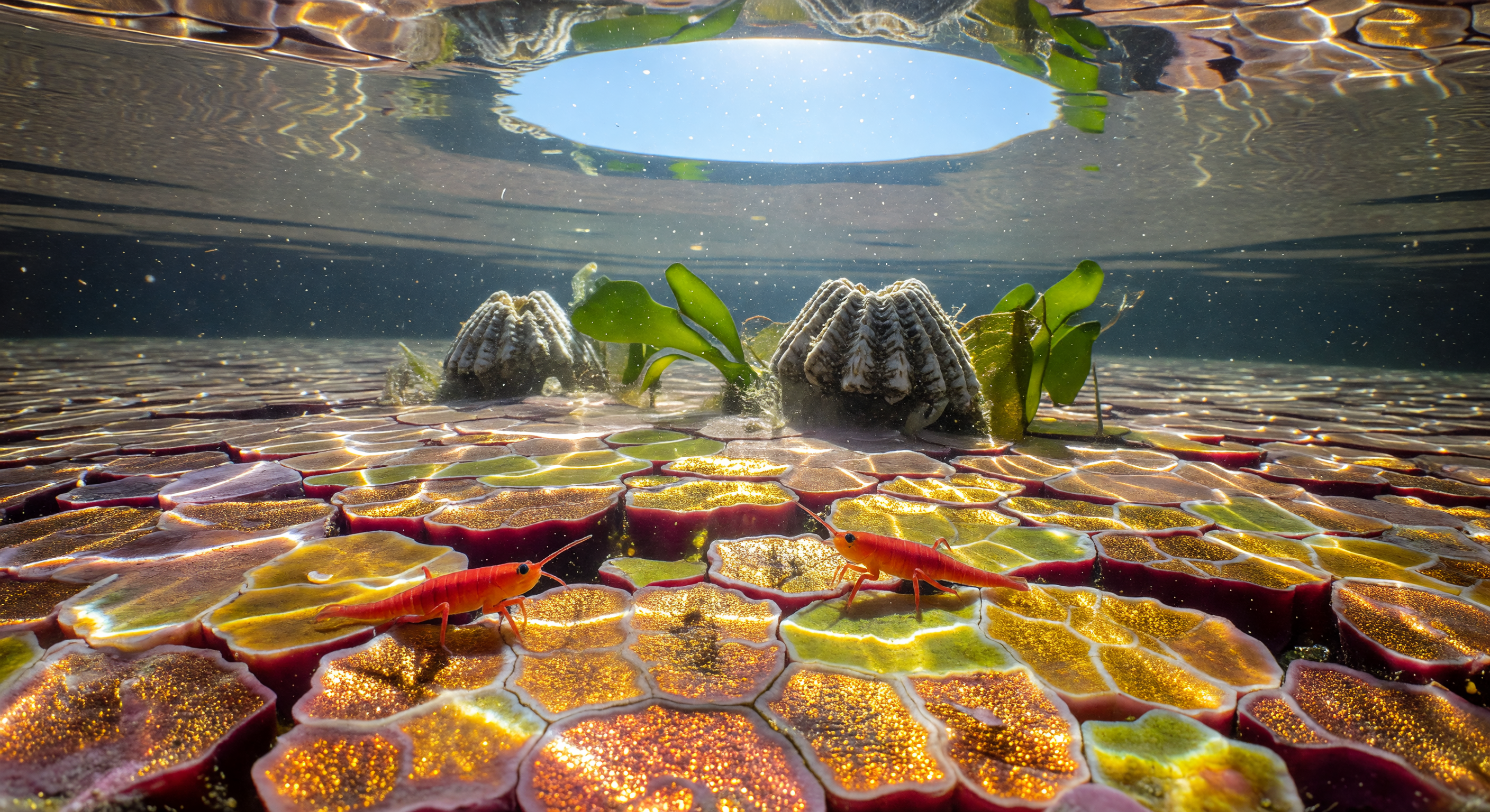 Tide Pool Harpacticoid on Coralline Algae