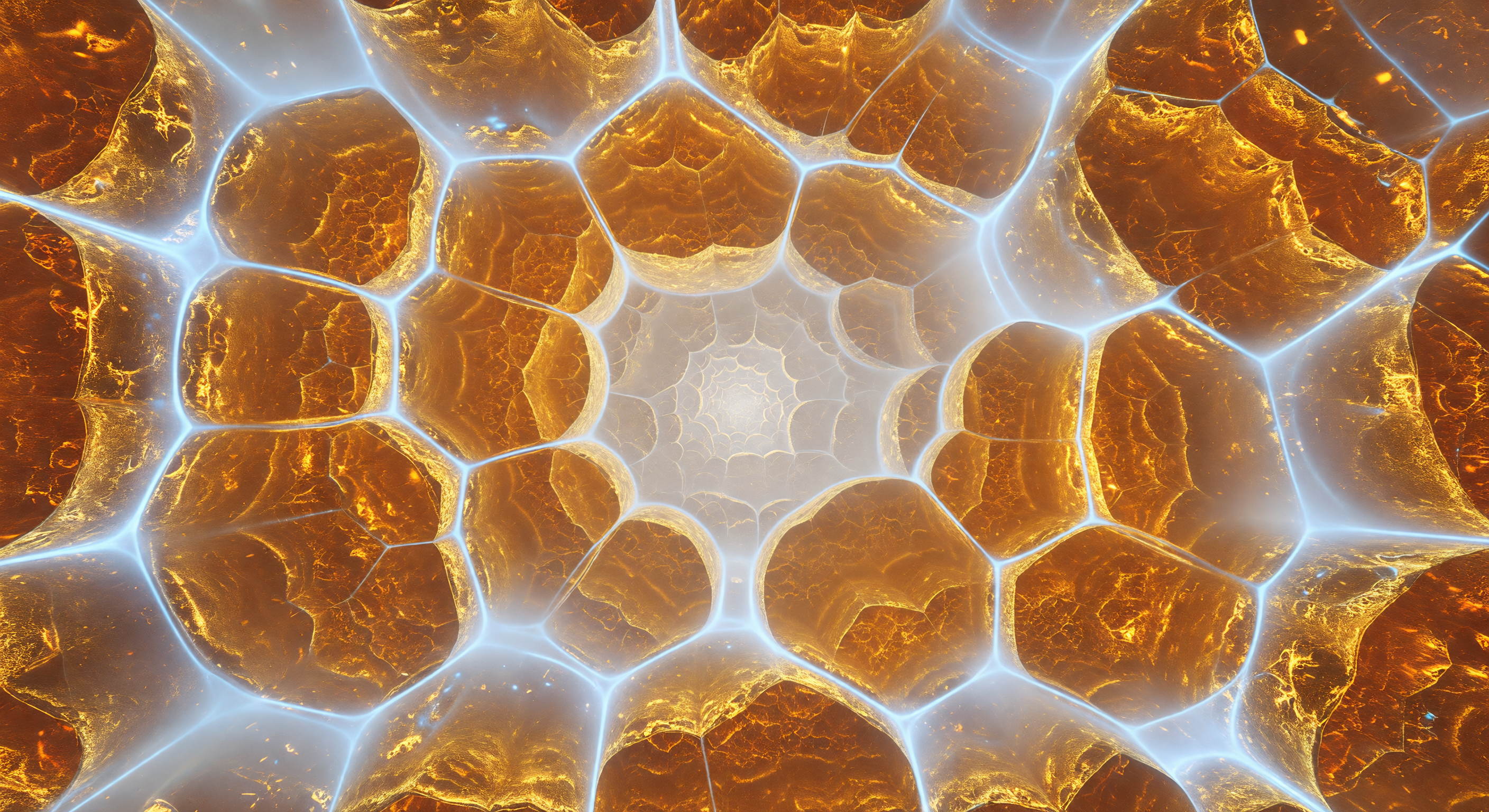 Gluon Saturation Foam Interior