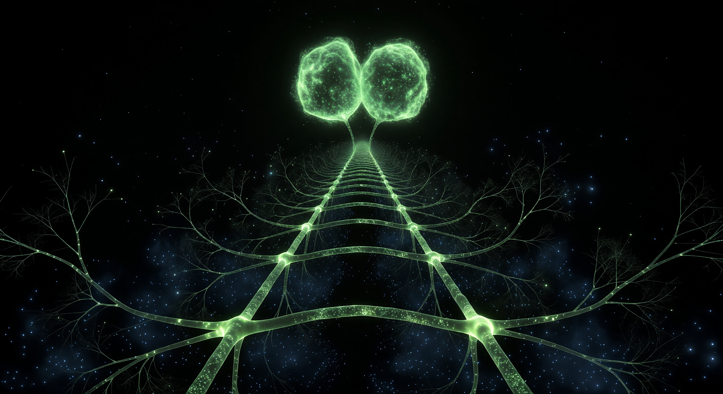 Serotonine Ladder — Confocaal Groen