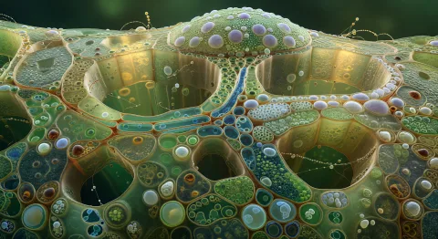 Plants — meristems & tissues